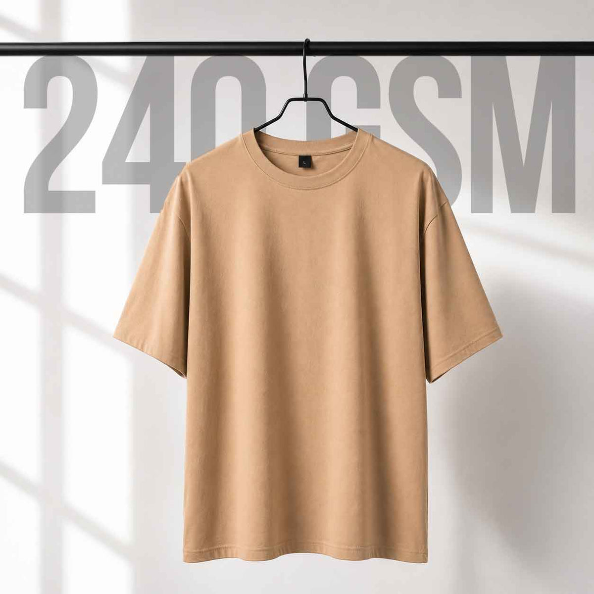 VYBE Heavyweight Oversized Tee – 240 GSM
