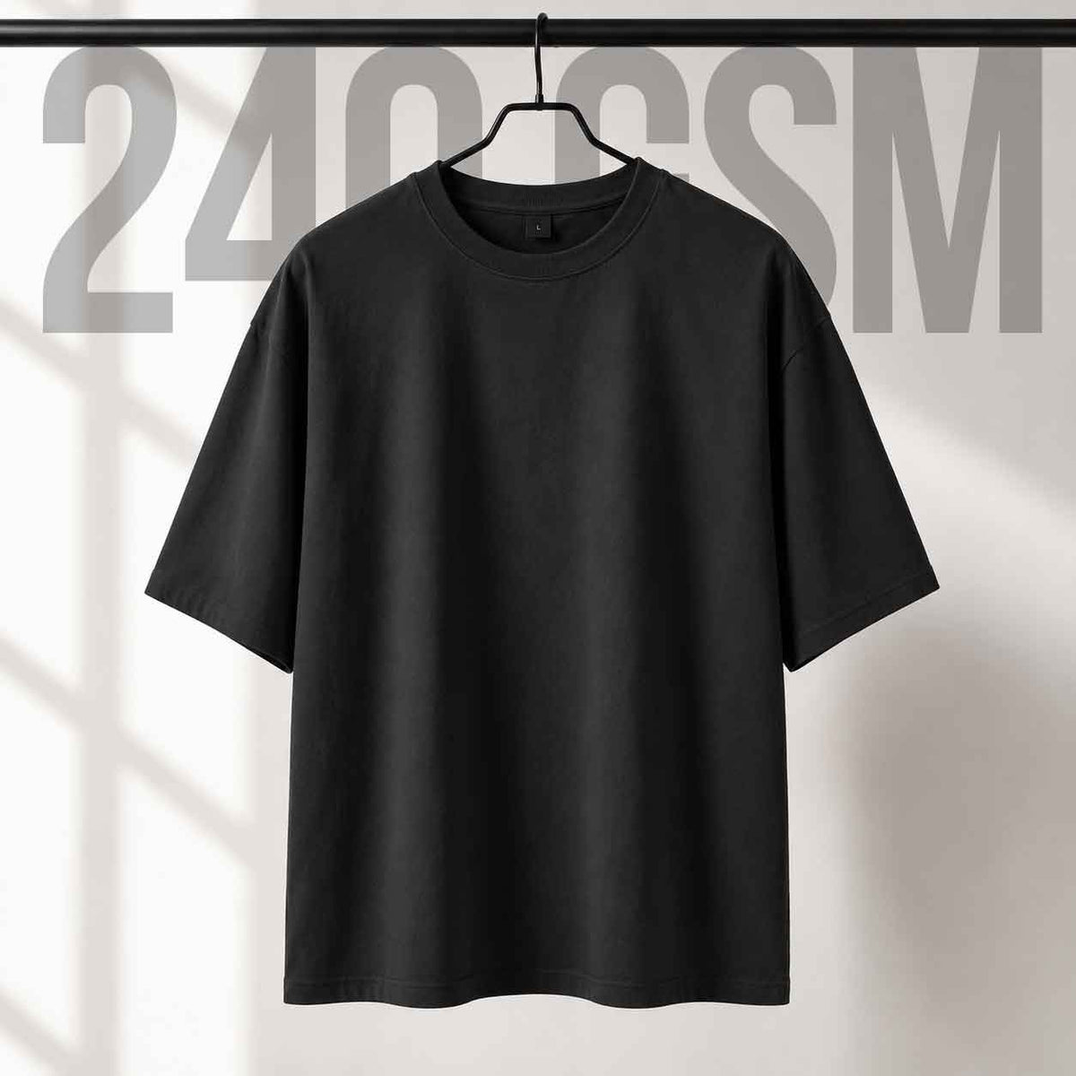 VYBE Heavyweight Oversized Tee – 240 GSM