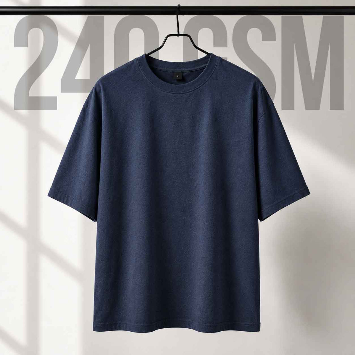 VYBE Heavyweight Oversized Tee – 240 GSM