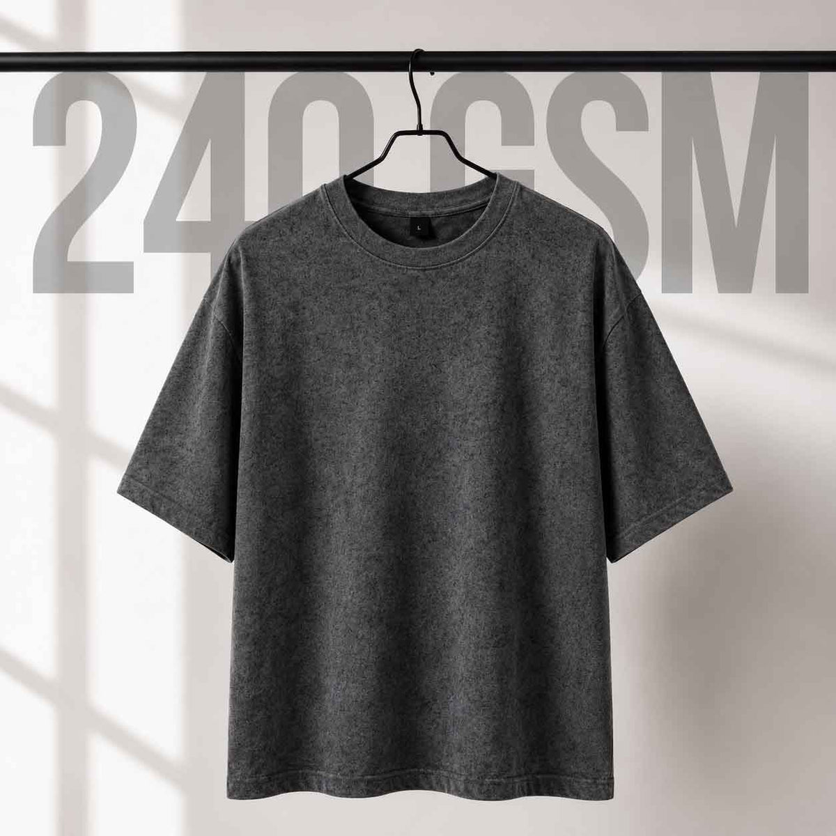 VYBE Heavyweight Oversized Tee – 240 GSM