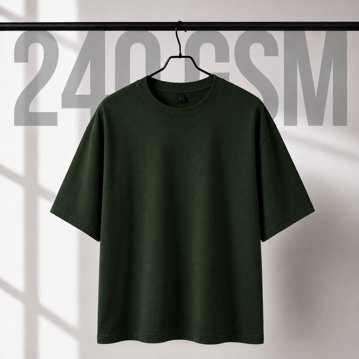 VYBE Heavyweight Oversized Tee – 240 GSM