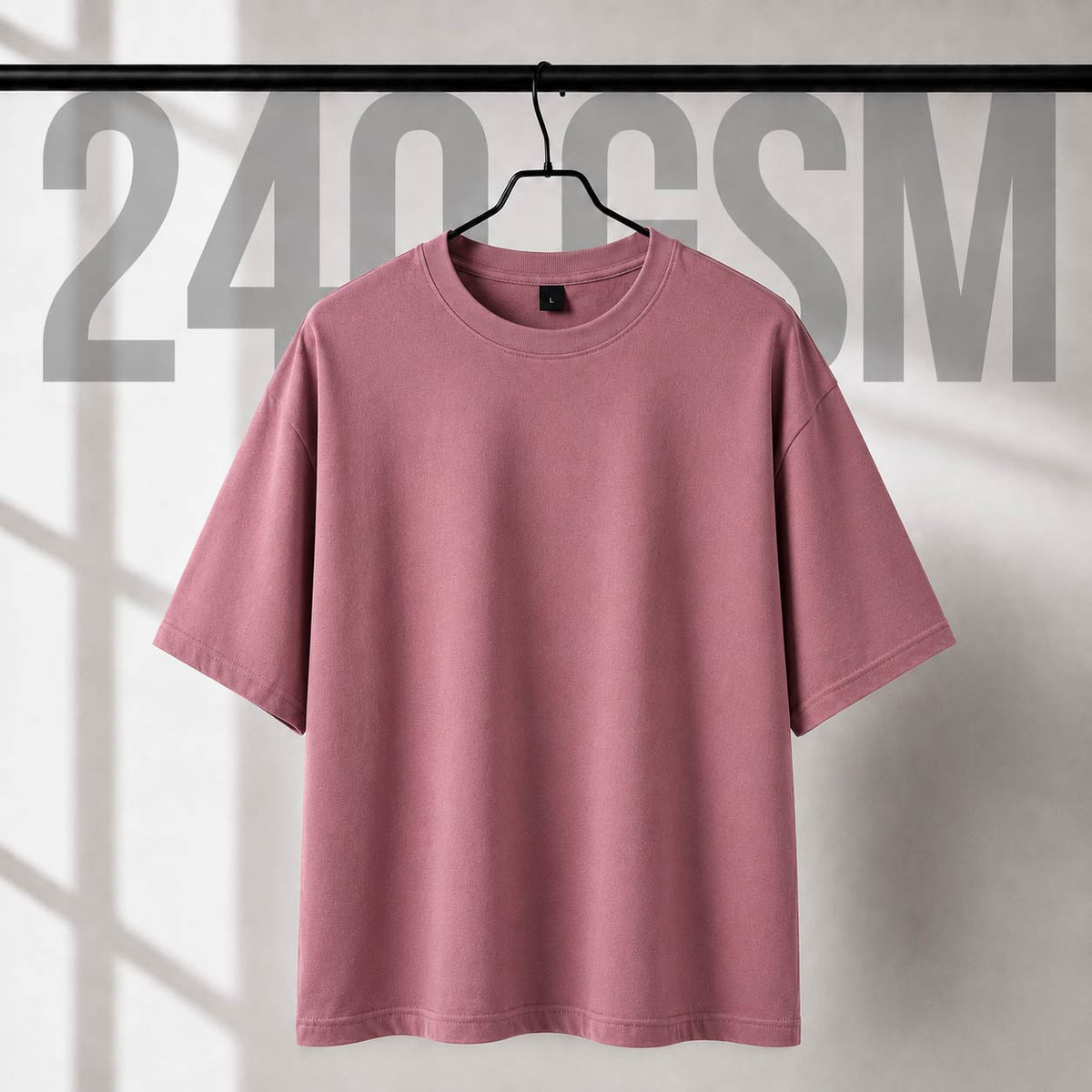 VYBE Heavyweight Oversized Tee – 240 GSM