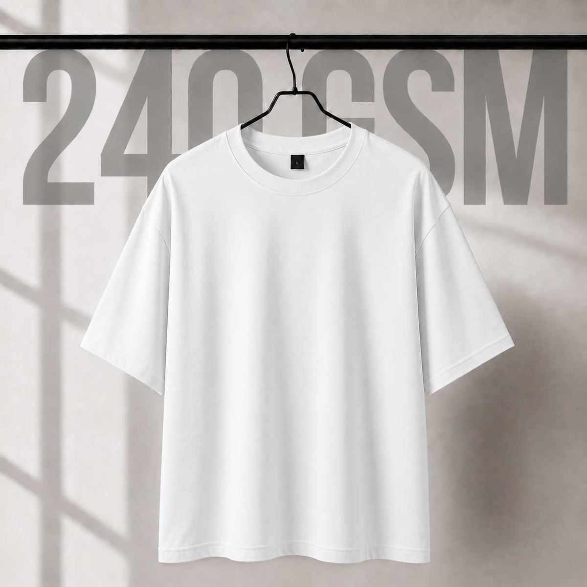 VYBE Heavyweight Oversized Tee – 240 GSM