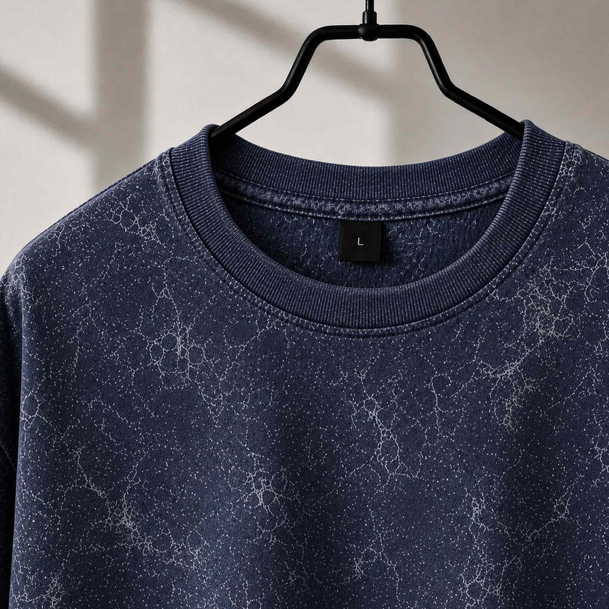 VYBE Vintage Acid Wash Oversized Tee – 240 GSM