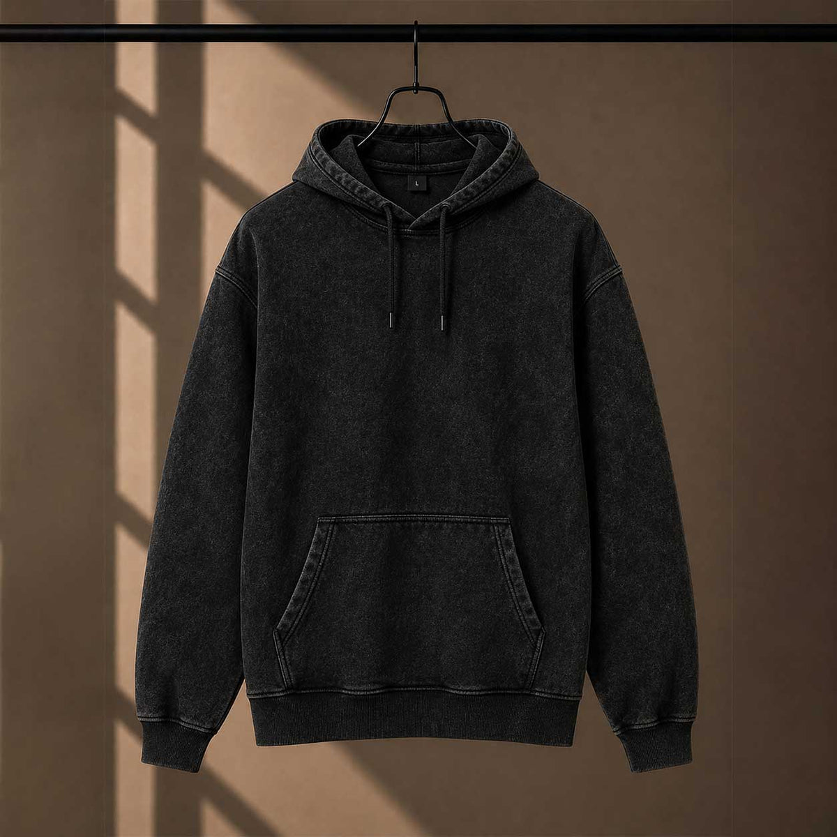 VYBE Acid Wash Oversized Hoodie – 300 GSM