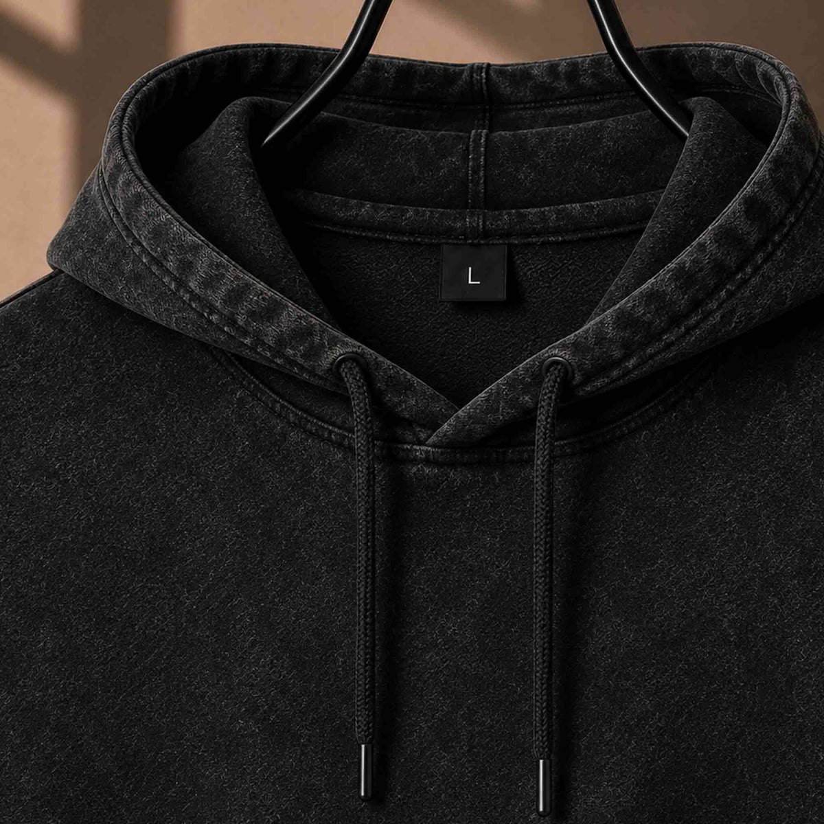 VYBE Acid Wash Oversized Hoodie – 300 GSM