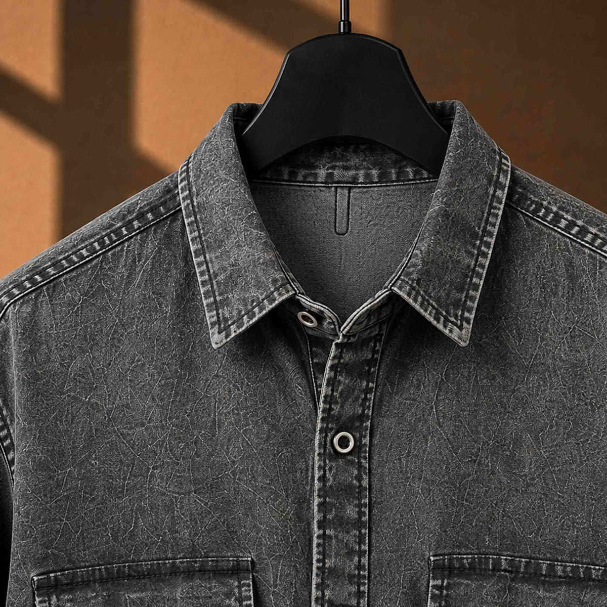 VYBE Washed Denim Shirt